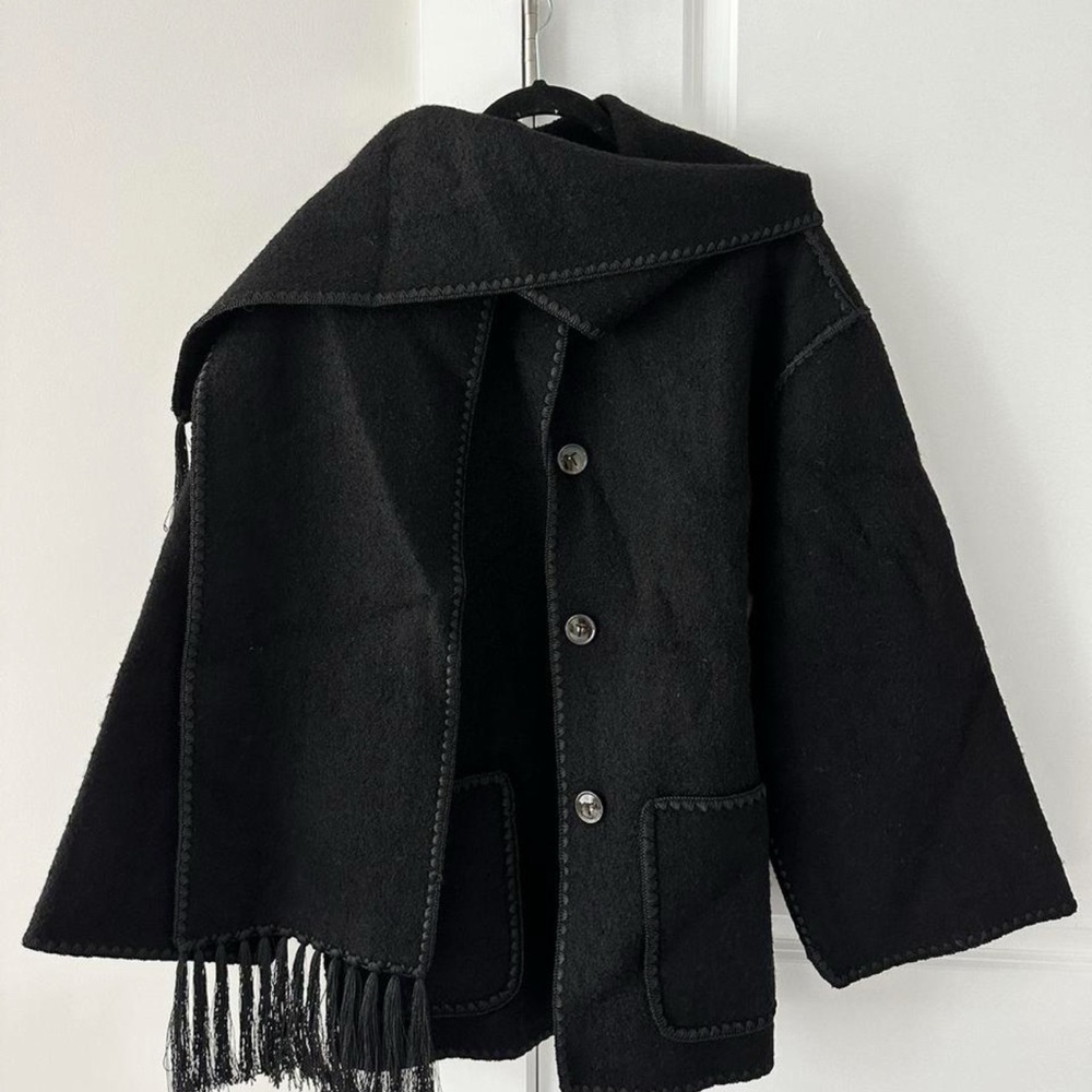 Toteme Scarf Jacket Coat